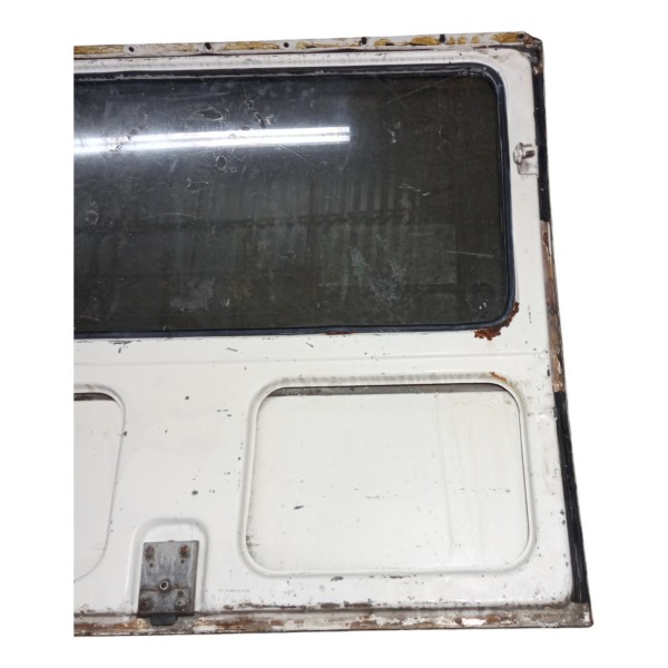 Tampa Traseira Com Vidro Vw Kombi 1992  Usado Branco