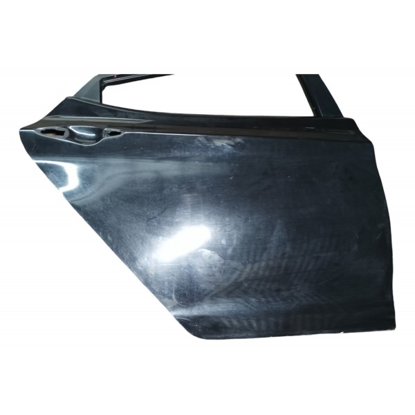 Porta Traseira Hyundai Elantra Direito 2012 4p Traseira Direito Preto