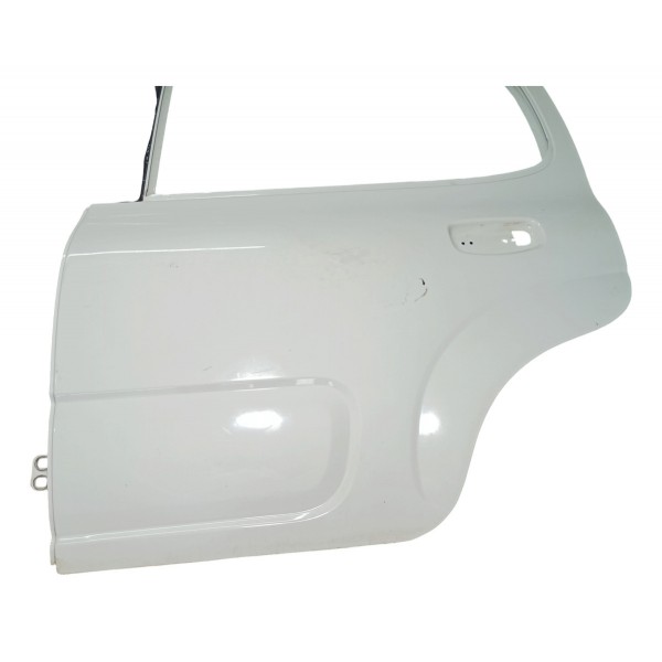 Porta Traseira Fiat Uno Vivace Esquerda 2013 4p Usado Traseira Esquerdo Branco