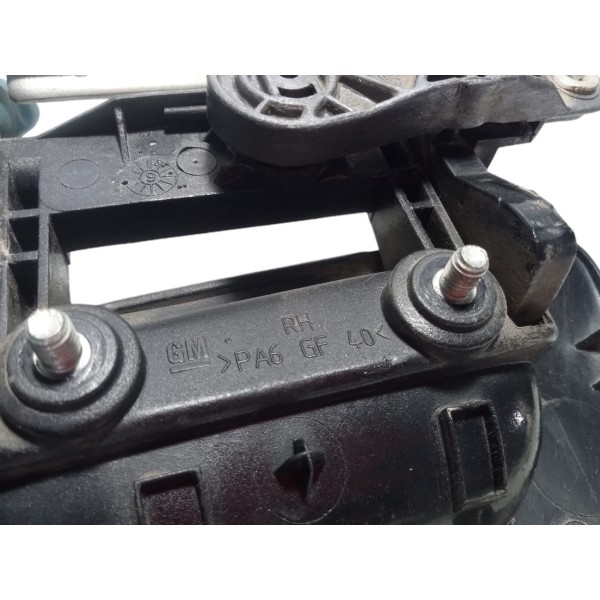 Maçaneta Externa Traseira Direita Gm Astra 2009 Preto Traseira