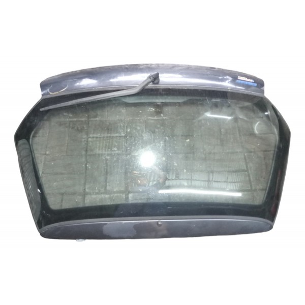 Tampa Traseira Fiat Palio 2002 Com Vidro Usado Verde-claro