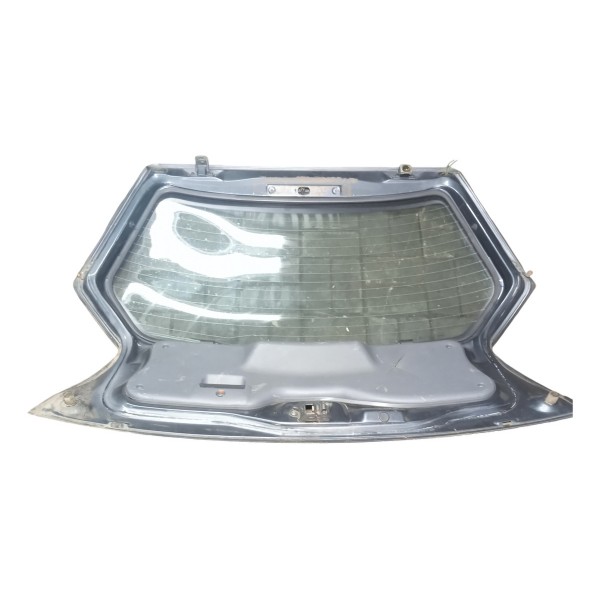 Tampa Traseira Fiat Palio 2002 Com Vidro Usado Verde-claro