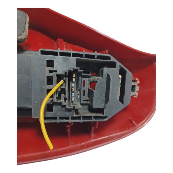 Lanterna Traseira Esquerda Renault Clio Hatch 2000 Esquerdo/motorista Vermelho