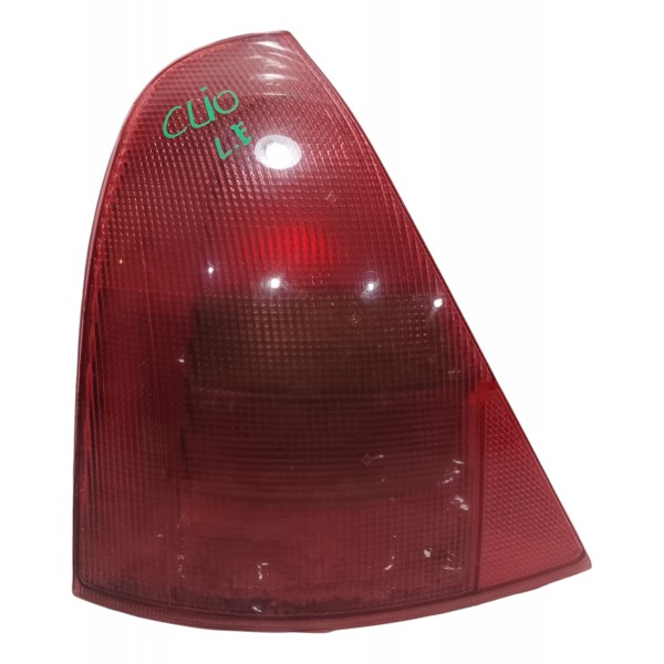 Lanterna Traseira Esquerda Renault Clio Hatch 2000 Esquerdo/motorista Vermelho