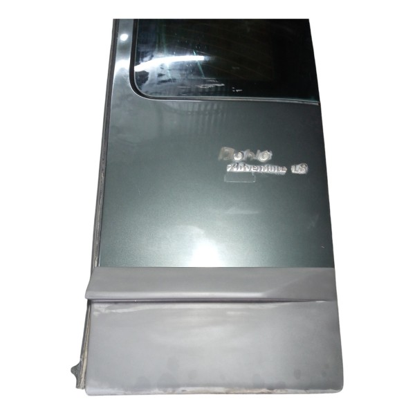 Porta Traseira Direita Com Vidro Fiat Doblo 2008 Usado Traseira Direito Verde