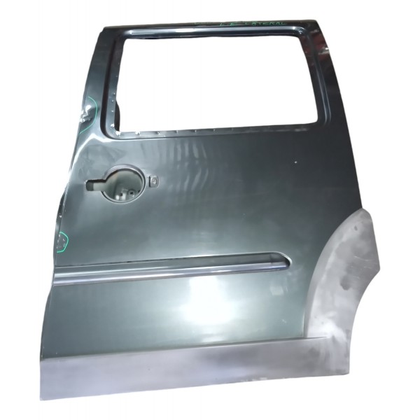 Porta Lateral Esquerda Fiat Doblo 2008 Usado Dianteira Esquerdo Verde
