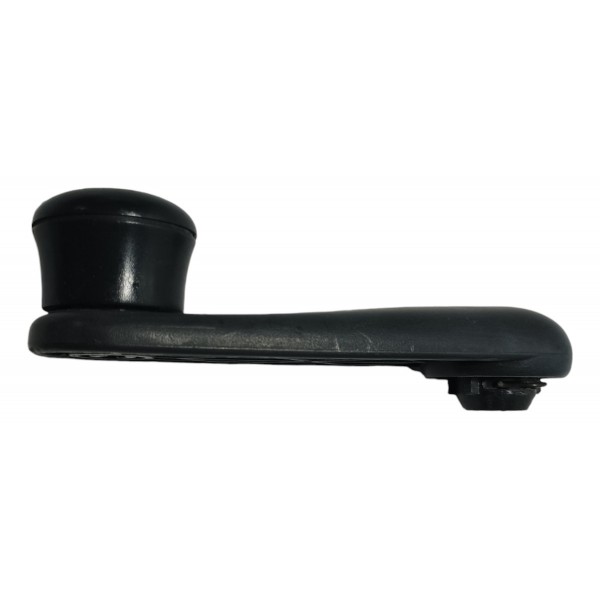 Manivela Vidro Lado Direito Traseiro Fiat Palio 1998 Preto