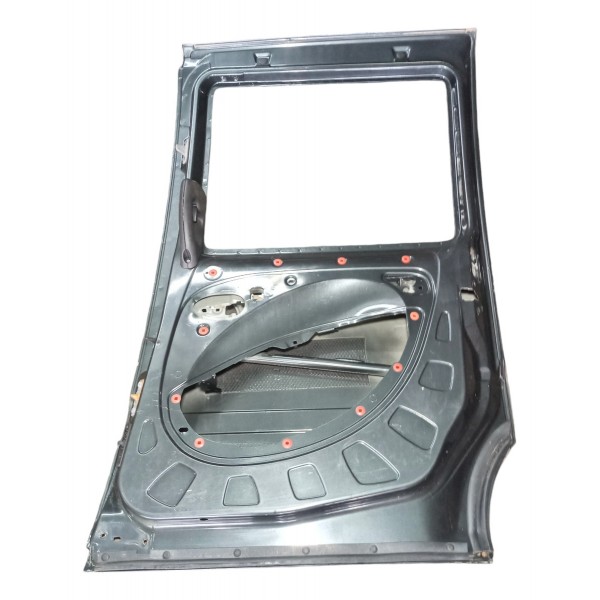 Porta Lateral Direita Fiat Doblo 2008 Usado Dianteira Direito Verde