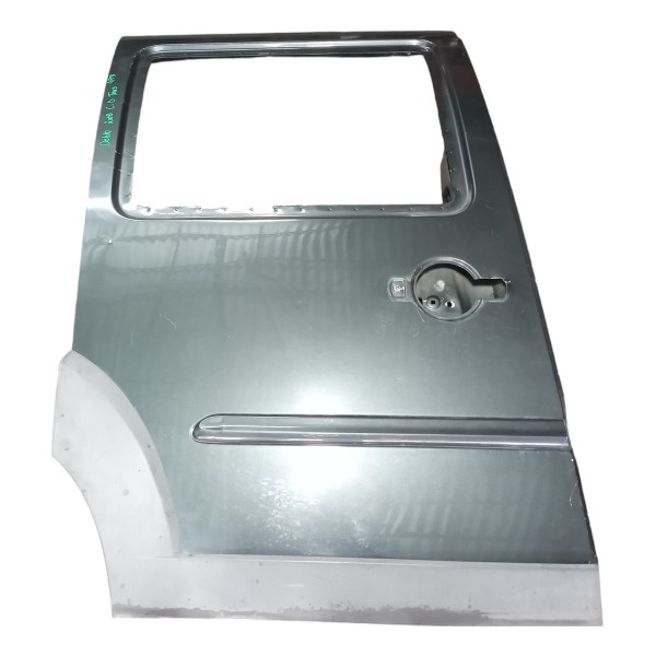 Porta Lateral Direita Fiat Doblo 2008 Usado Dianteira Direito Verde