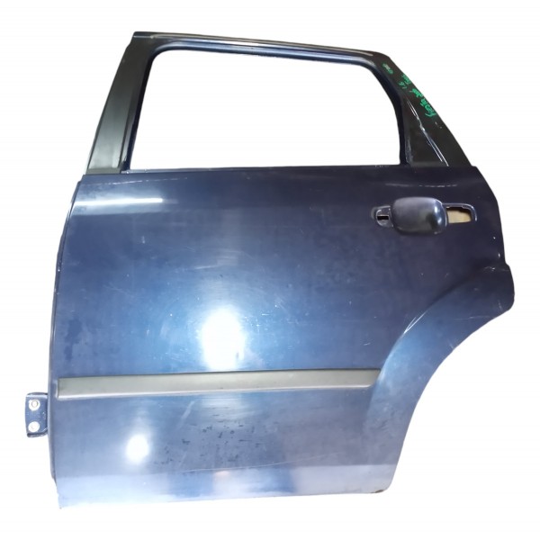 Porta Traseira Esquerda Do Ford Fiesta 2006 Usado Traseira Esquerdo Azul