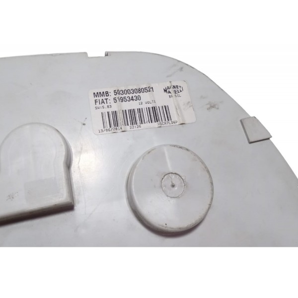 Painel De Instrumento Fiat Doblo 2014 Com Detalhe Preto