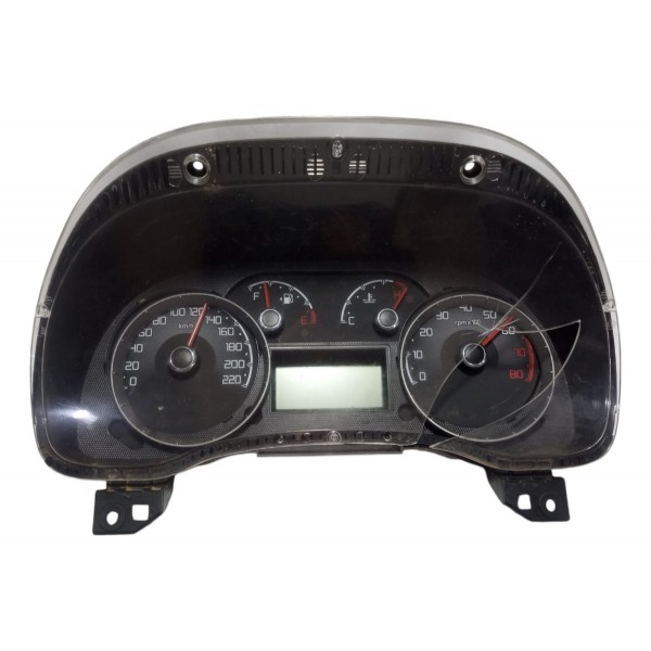 Painel De Instrumento Fiat Doblo 2014 Com Detalhe Preto