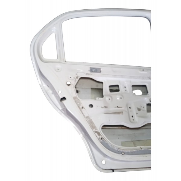 Porta Traseira Vw Gol G5 2009 Esquerda 4p Usada Traseira Esquerdo Branco