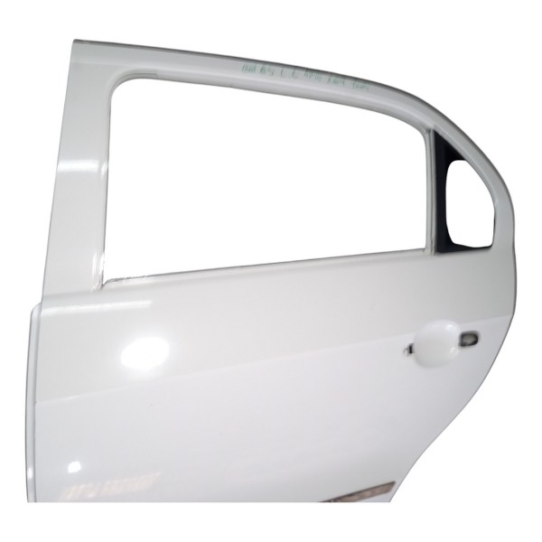 Porta Traseira Vw Gol G5 2009 Esquerda 4p Usada Traseira Esquerdo Branco