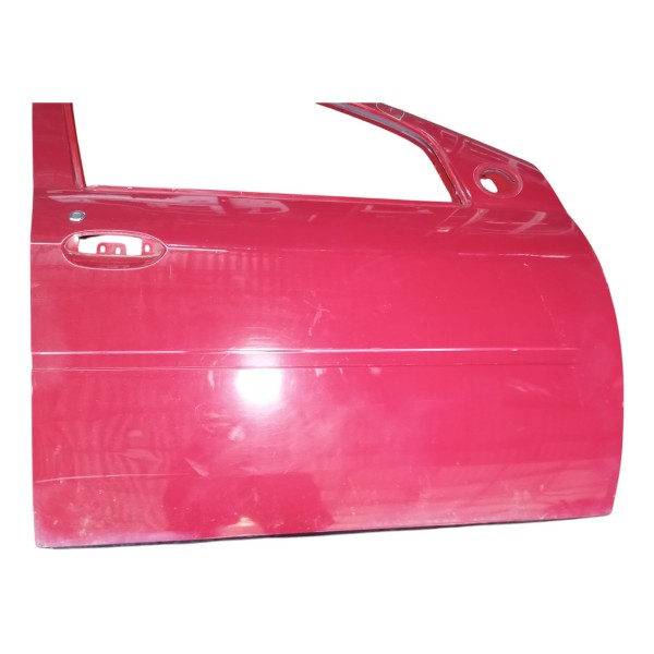 Porta Renault Logan 2010 Dianteira Direita 4p Usado Dianteira Direita Vermelho