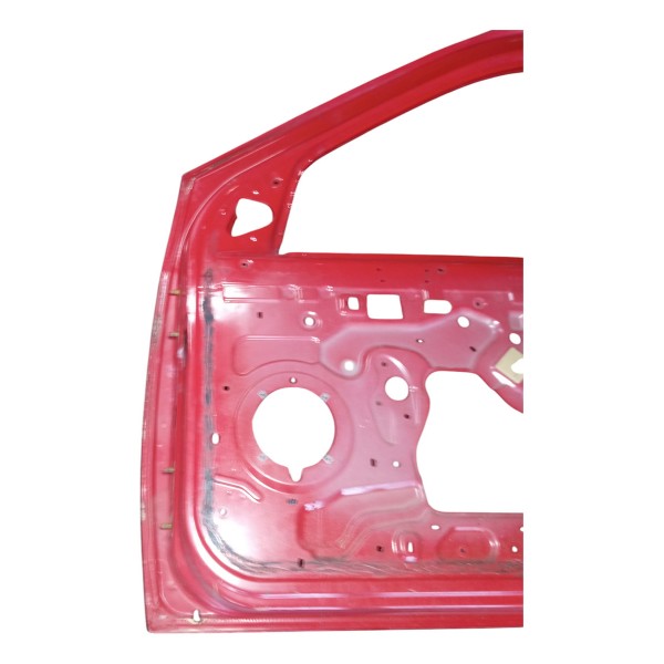 Porta Renault Logan 2010 Dianteira Direita 4p Usado Dianteira Direita Vermelho