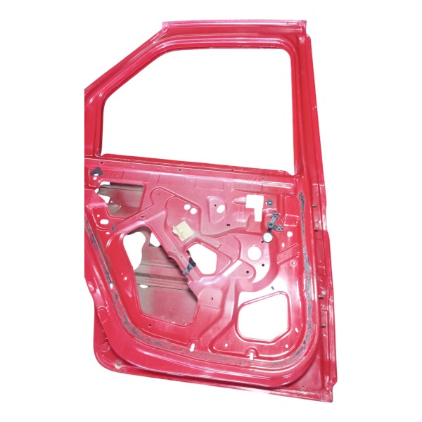 Porta Renault Logan 2010 Esquerda Traseira 4p Usado Traseira Esquerdo Vermelho
