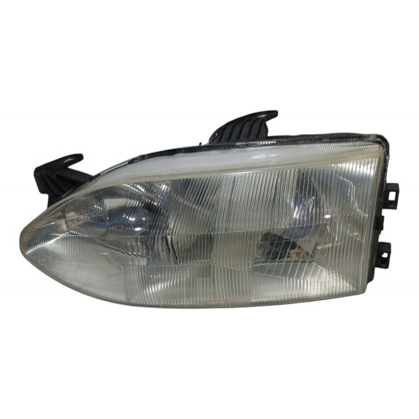 Farol Lado Esquerdo Cromado Simples Fiat Palio 1996 Esquerdo/motorista
