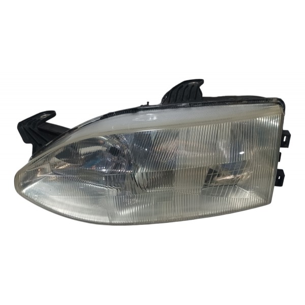 Farol Lado Esquerdo Cromado Simples Fiat Palio 1996 Esquerdo/motorista