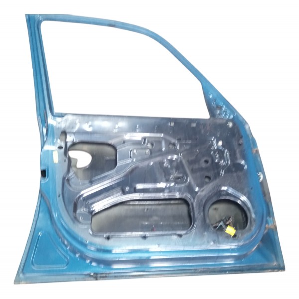 Porta Dianteira Gm Meriva 2008 4p Esquerdo Usado Dianteira Esquerdo Azul