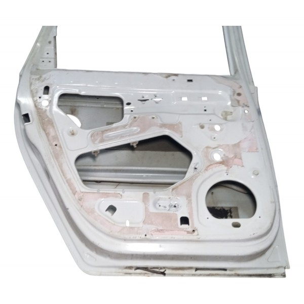 Porta Traseira Gm Meriva 2007 Esquerdo 4p Usado Traseira Esquerdo Branco