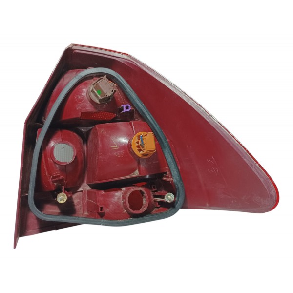 Lanterna Traseira Lado Esquerdo Ford Fiesta Sedam 2002 Esquerdo/motorista Vermelho