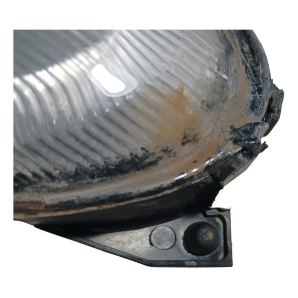 Farol Lado Direito Cromado Simples Vw Gol G3 2003