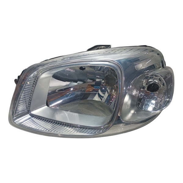 Farol Lado Esquerdo Cromado Simples Fiat Uno Vivace 2014 Esquerdo/motorista