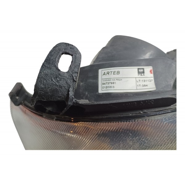 Farol Lado Esquerdo Gm Corsa Montana 2008 Recuperado Esquerdo/motorista