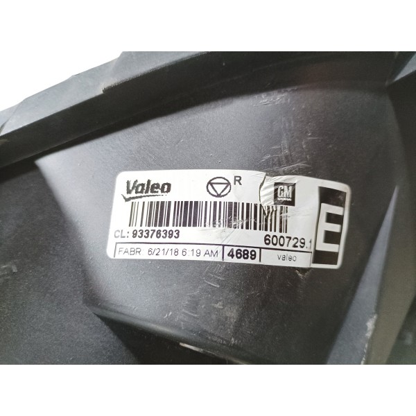 Farol Lado Esquerdo Gm Meriva 2012 Recuperado Esquerdo/motorista