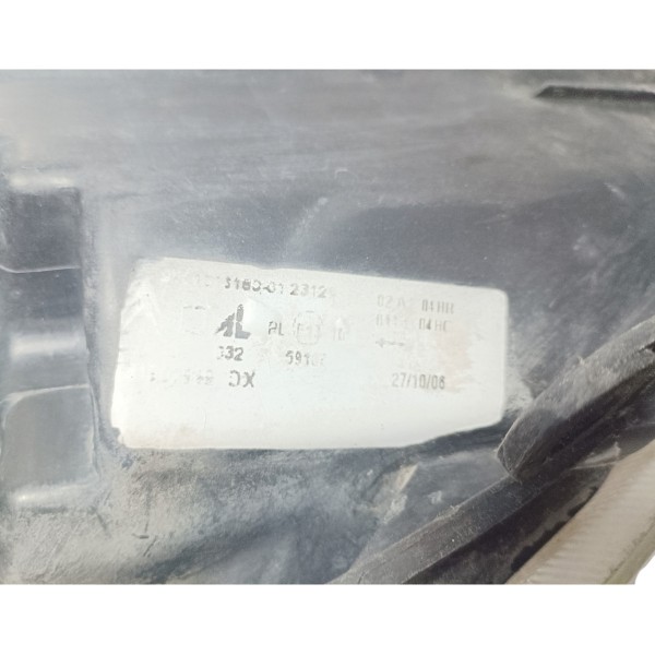 Farol Lado Direito Citroen C3 2003 Recuperado Direito/passageiro