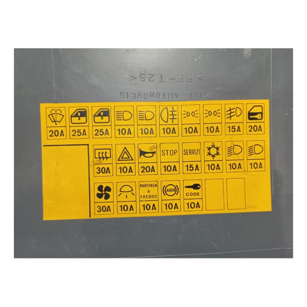 Tampa Caixa De Fusível Fiat Palio 2002