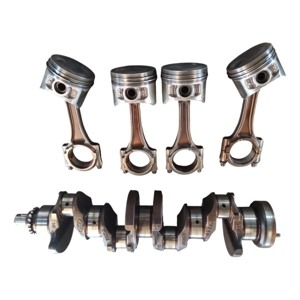 Virabrequim Pistão E Bielas Ford Fiesta 1.0 8v 2002 Md Std