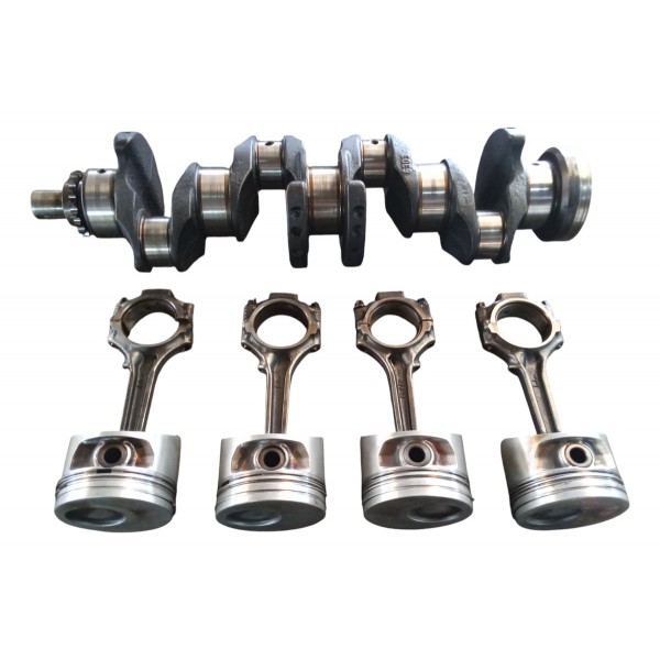 Virabrequim Pistão E Bielas Fiesta   1.0 8v Indura Md.std