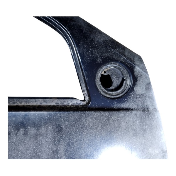 Porta Dianteira Sandero Lado Direito Usado Para Recuperar Dianteira Direito Azul