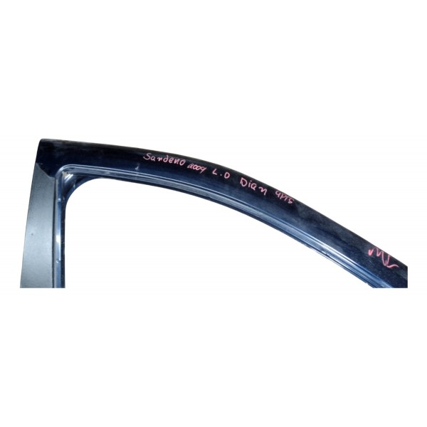 Porta Dianteira Sandero Lado Direito Usado Para Recuperar Dianteira Direito Azul