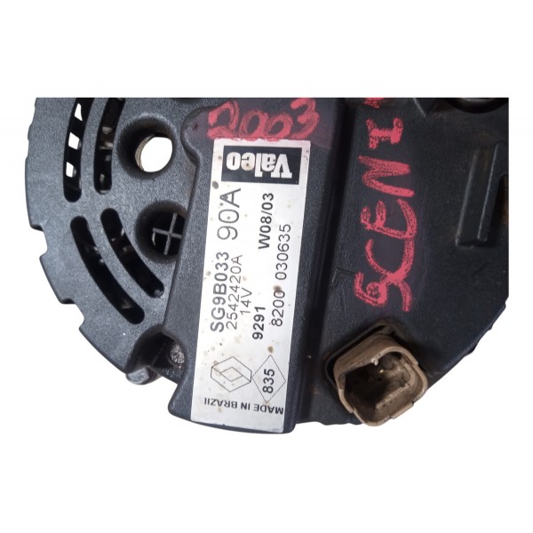 Alternador Renault Scenic 2003 1.6 16v Usado
