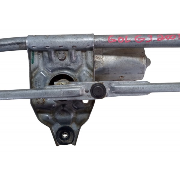 Motor Limpador Parabrisa Com Galhada Vw Gol G3 2003 Usado