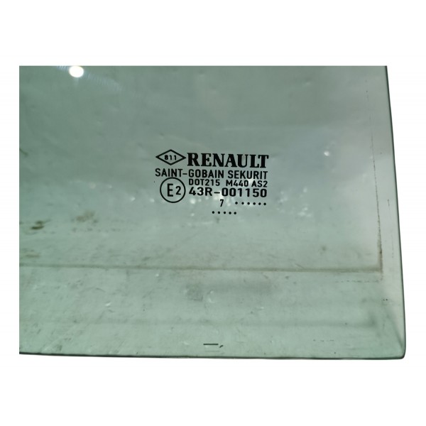 Vidro Fixo Lateral Lado Direito Traseiro Renault Megane 2007