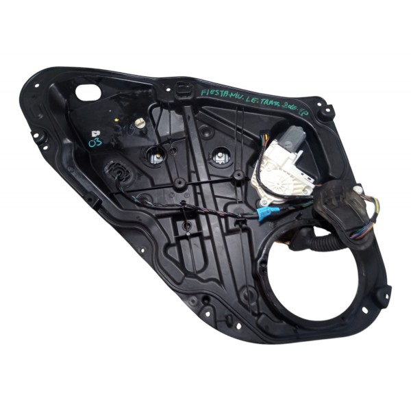 Máquina Vidro Traseira L.esq. Ford New Fiesta 2010 Usado