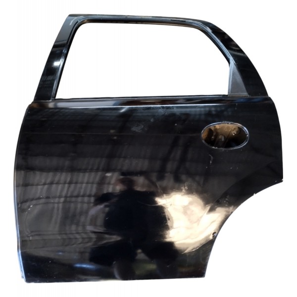 Porta Traseira Lado Esquerdo Corsa Montana 2006 Com Detalhes Traseira Direito Preto