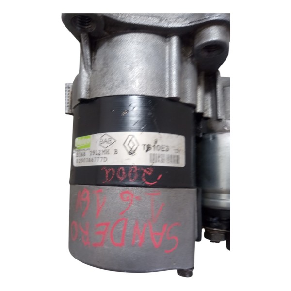 Motor De Arranque Partida Renault Sandero 1.6 16v 2008 Usado
