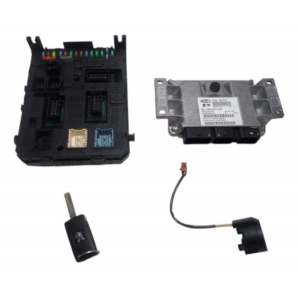 Módulo Injeção Peugeot 408 2.0 16v 2012 Iawskpb Kit