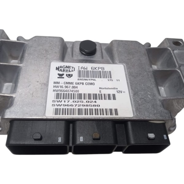 Módulo Injeção Peugeot 408 2.0 16v 2012 Iawskpb Kit