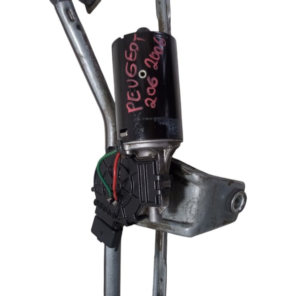Motor Limpador Parabrisa Com Galhada Peugeot 206 2006 Usado