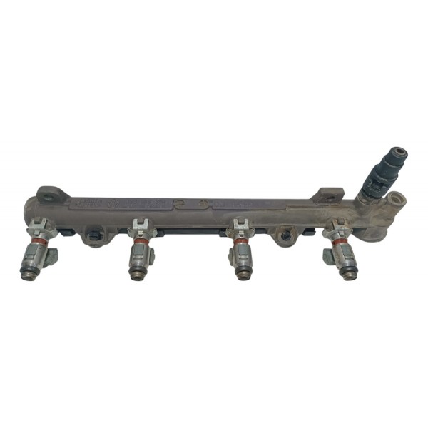 Flauta Com Bicos Injetores Vw Gol G3 1.0 16v 2002