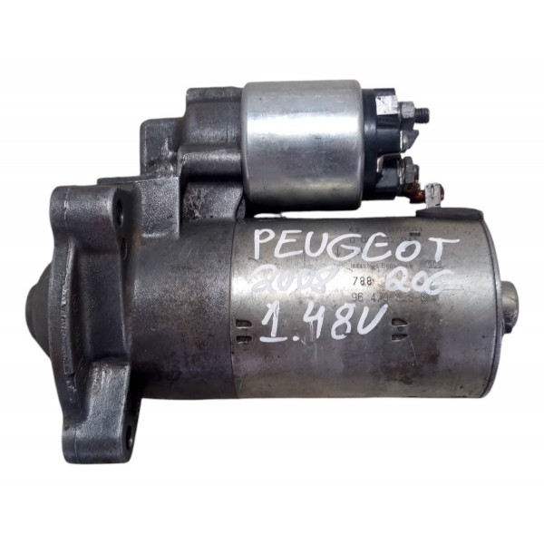Motor De Arranque Partida  Peugeot 206 1.4 8v 2008 Usado