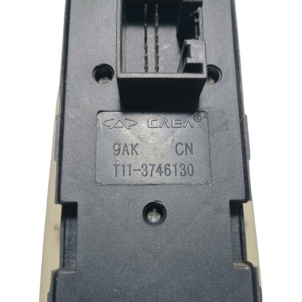 Botão Vidro Elétrico Dianteiro Esquerdo Chery Tiggo 2010