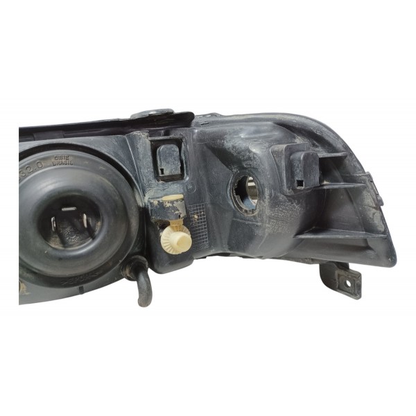 Farol Lado Direito Cromado Simples Vw Gol G3 1999 Recuperado Direito/passageiro