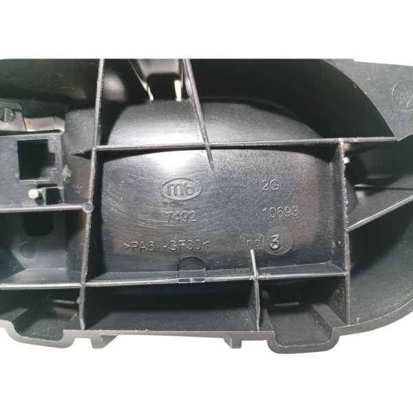 Maçaneta Interna Traseira Esquerda Peugeot 408 2011 Traseira